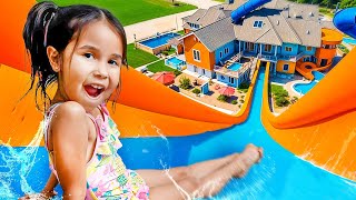 We Built a Waterpark In Our House [upl. by Urien]