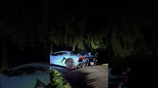 Aventador SVJ w Gintani Exhaust automobile fastcars supercar asmr fast lamborghini [upl. by Eniamart]