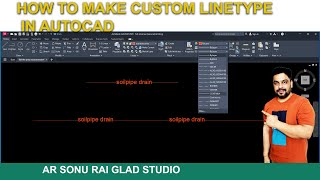 How to Make Custom Linetypes in AutoCAD autocad2024 autodesk cad autocadtutorials autocad [upl. by Maury]