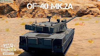 Platoon OF40 MK2A  Better Choice Then Leopard A1A1❓  War Thunder Mobile [upl. by Aenea]