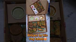 Explore Biryani By kilo Veg kebab 😍 food kabab biriyanibykilo viralfood testi [upl. by Ariella]