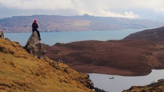 Isle of Skye 4K  calming film from a winter trip [upl. by Vinay]