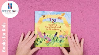 Sunny’s Neighborhood in Numbers  Counting 1 to 10  Personalized Childrens Books First Time Books [upl. by Trula762]