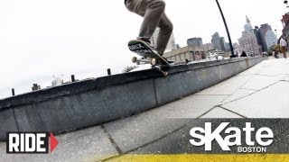 SKATE Boston with Kevin Coakley and the Orchard Skateshop Crew [upl. by Damarra]