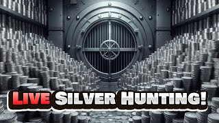 WEDNESDAY NIGHT LIVE SILVER COIN ROLL HUNTING amp COIN CHAT [upl. by Etteroma]