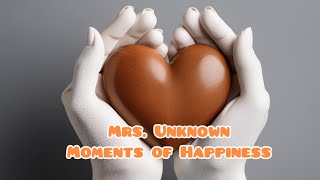 Mrs Unknown  Moments of Happiness  Lyrics [upl. by Notserp914]