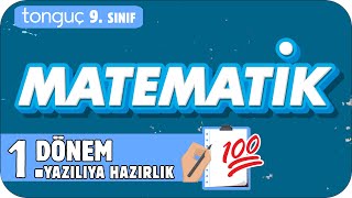 9Sınıf Matematik 1Dönem 1Yazılıya Hazırlık 📑 2025 [upl. by Hippel]