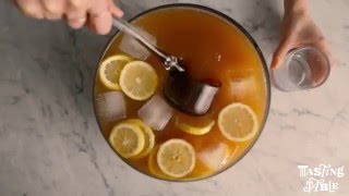 Office Party Punch  Drinking  Tasting Table [upl. by Asillim]