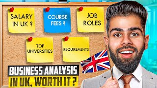 Should YOU Study Business Analysis in UK 🇬🇧  Scope of Business Analytics in UK  My Complete Guide [upl. by Ahsilef]