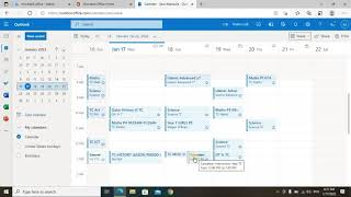 How to sync your outlook calendar with MS Teams [upl. by Hannavas]