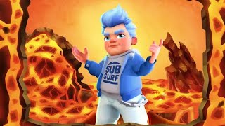 HIELO EN LAVA 🧊🌋SUBWAY SURFERS ICELAND 2024 [upl. by Nickerson]