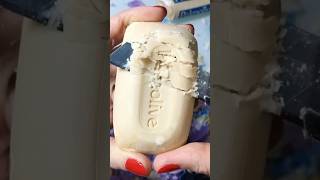 Cutting very dry old Palmolive soap asmrsoap satisfying relax [upl. by Nainatrad]