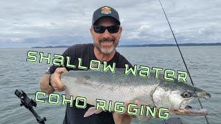 COHO Salmon Rigging Tips for Trolling Using a BARBECUE Skewer as a Weed Guard [upl. by Trygve]