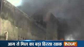 Major fire in Jute mill in Howrah [upl. by Nieberg175]