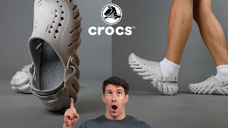 are these the BEST Crocs of 2023 Croc ECHO Clogs on feet and review [upl. by Lotus985]