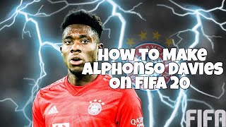 How to Create Alphonso Davies  FIFA 23 [upl. by Huberty]