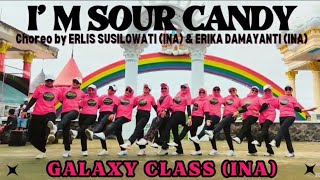 IM SOUR CANDY  choreo by Erlis Susilowati INA amp Erika Damayanti INA demo by GALAXY CLASS INA [upl. by Arikahs]