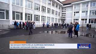 165 de elevi participă la Olimpiada Națională de Religie Ortodoxă pentru liceeni [upl. by Jt]