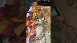 Fall Centerpiece falldecor fall falldecorating [upl. by Rolyt]