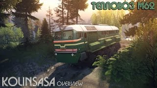 Сетевой SpinTires 2014  Карта Холм  Холмистое приключение 54 [upl. by Garbers714]