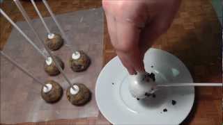 How To Make Cookies and Cream Cake Pops [upl. by Aniv804]