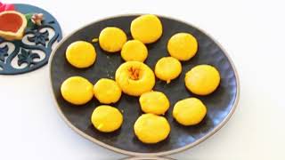 Kesar Badam Peda  Easy Diwali sweets  Dhood Peda recipe  Milk peda recipe [upl. by Downall]