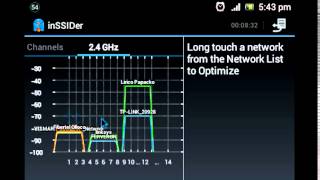 Proba tu señal wifi con movil Android InSSider [upl. by Carothers476]