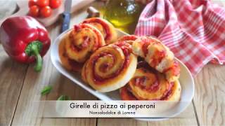 Girelle di pizza ai peperoni [upl. by Ragen]