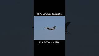 NORAD Simulated Interception at EAA 2024 osh24 [upl. by Standford]