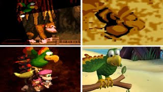 Evolution of  Squawks the Parrot in Donkey Kong Country 2D JumpnRun [upl. by Atsahc354]