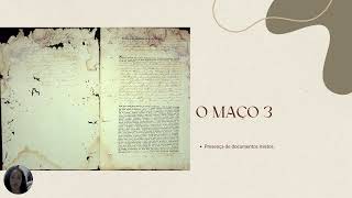 Estudos Paleográficos e Diplomáticos de Documentos Notariais da Coleção Santo Amaro  Maço 3 [upl. by Rim]