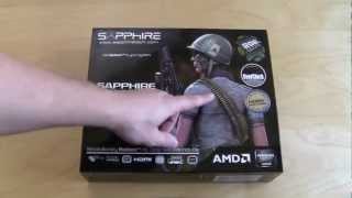 Sapphire HD 7850 OC Edition Video Card Unboxing and Overview [upl. by Nnednarb]