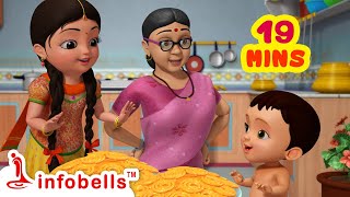 Nani Maa Rasoi Mein Jalebi Banaaye  Hindi Rhymes for Children  Infobells [upl. by Delcine631]