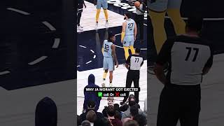 🚨😡 WATCH WHY JA MORANT GOT EJECTED VERSUS ANTHONY EDWARDS nbahighlights jamorant anthonyedwards [upl. by Kermie625]