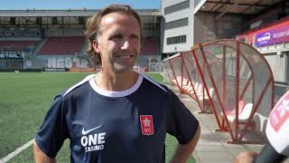 MVV TV  Debuut Boudewijn Zenden in De Geusselt MVV Maastricht Zenden [upl. by Qifar]