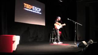 quotLuciequot and quotHoly Shitquot on the guitar RIMED at TEDxESCP [upl. by Langham]