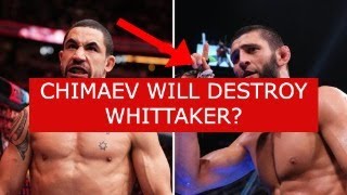 KHAMZAT CHIMEV VS ROBERT WHITTAKER REACTIONPREDICTION LostSoulMMALIVE [upl. by Draner]