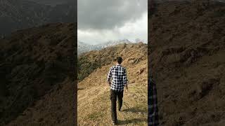 trek trekking himachal dharamshala chamundamaa viral nature mountains 🏔❤ [upl. by Ellan]