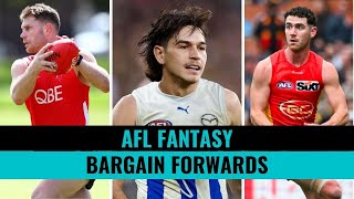 AFL Fantasy 2024 Bargain Forwards [upl. by Akila261]