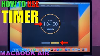 How to Use Timer on MACBOOK [upl. by Ativak]