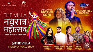 Mayur Soni Navratri 2023 Live  The Villa Bhuj  Day 3 [upl. by Eimmas]