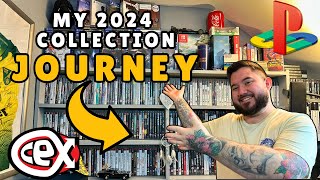 MY INSANE YEAR Of Collecting Video Games 2024 [upl. by Quintin]