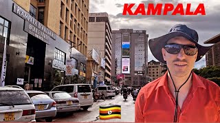 This is Kampala The most crowded city in the East African Region motorbikes traffic etc 🇺🇬 [upl. by Lahcim460]