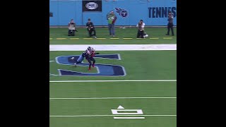 Rhamondre Stevenson catches for a 5yard Touchdown vs Tennessee Titans [upl. by Cogswell]