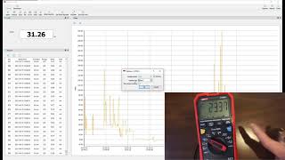 Quick Demo of UNIT UT61Es Bidirectional USB Data Link [upl. by Asenev]