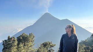 hiking up acatenango to see an ACTIVE VOLCANO  guatemala series finale [upl. by Barfuss238]