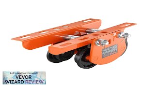 VEVOR Electric Hoist Manual Trolley 1100 lbs05 Ton Capacity for PA200 PA250 Review [upl. by Sokram840]