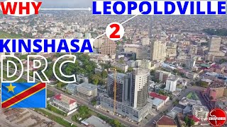 Why KINSHASA Changed Its Name From Leopoldville In DRC Congo Visit Africas Largest City Kinshasa [upl. by Ayhay681]