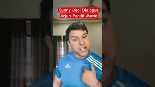 Sunny Deol Best Dialogue  Arjun Pandit Movie  Super Hit Movie deolfamily [upl. by Alikat]