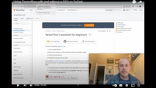 Using Tensorflow with and without a GPU on CoCalc [upl. by Aletse]
